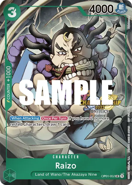 Raizo OP01-052