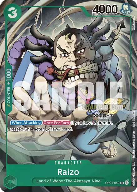Raizo OP01-052