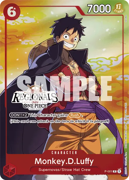 Monkey.D.Luffy P-001