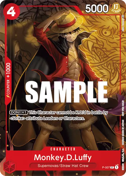 Monkey.D.Luffy P-007
