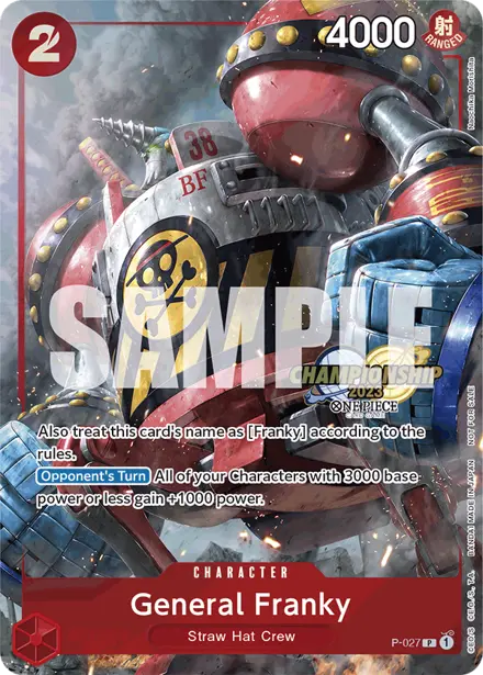 General Franky P-027