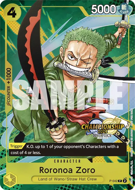 Roronoa Zoro P-042