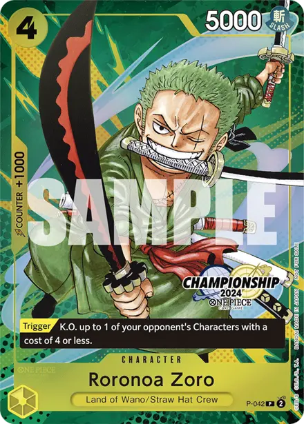 Roronoa Zoro P-042