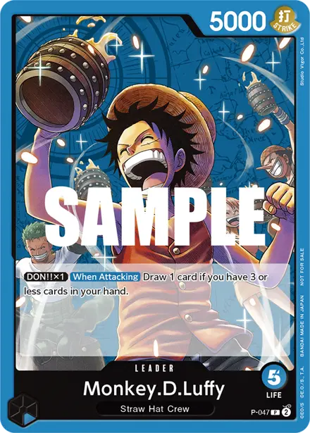 Monkey.D.Luffy P-047