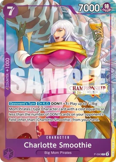 Charlotte Smoothie P-090