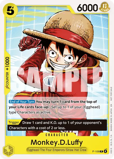 Monkey.D.Luffy P-106