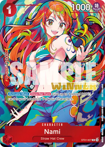 Nami ST01-007, 2025 NEW YEAR EVENT Winner