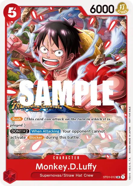 Monkey.D.Luffy ST01-012