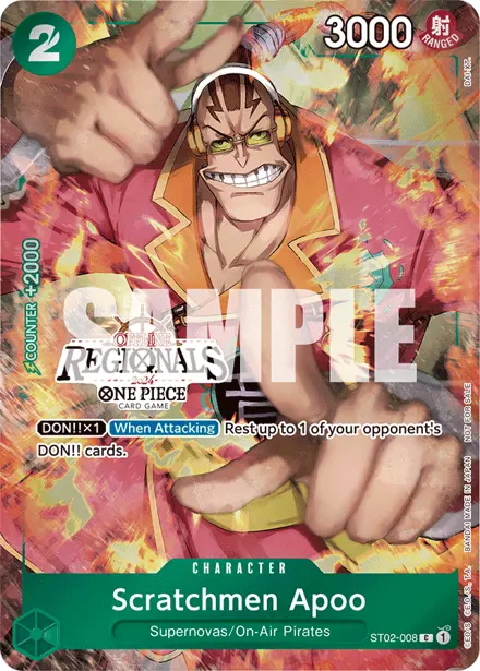 Scratchmen Apoo ST02-008