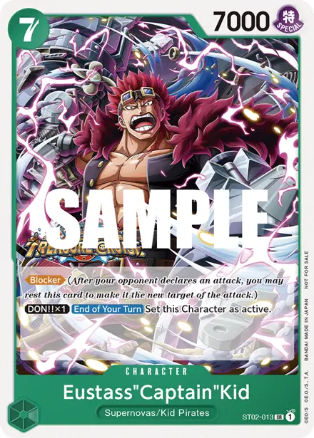 Eustass"Captain"Kid ST02-013