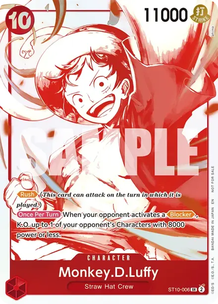 Monkey.D.Luffy ST10-006