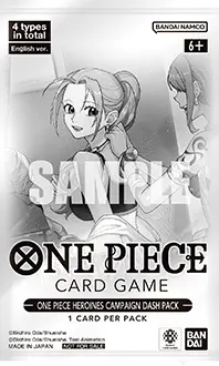ONE PIECE HEROINES CAMPAIGN Dash Pack package