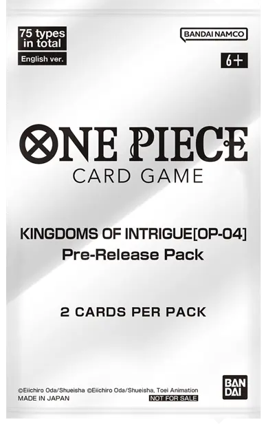 OP-04 Pre-Release Pack package
